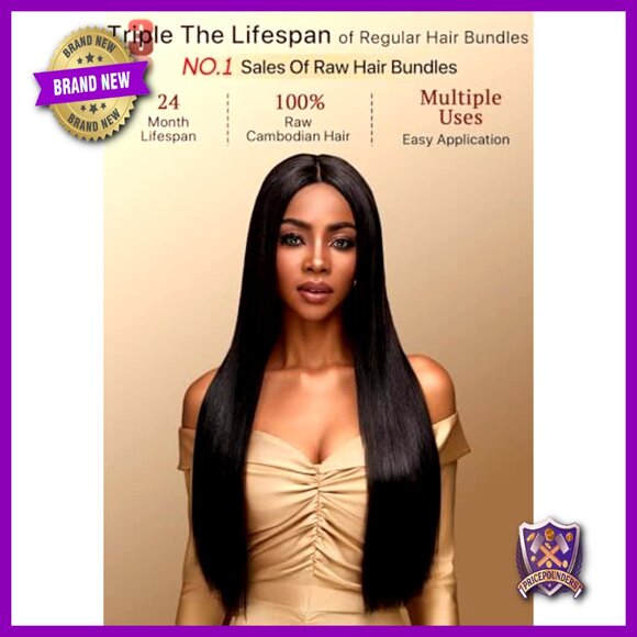 100% Raw Cambodian Hair Weave Bundles, 16-20 Inches, Long-Lasting main image 4